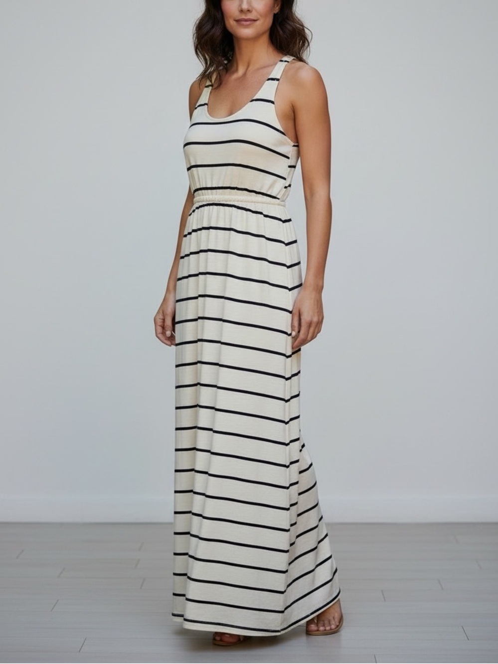Striped Maxi dress